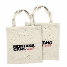 Montana Taška Typo Logo+Stars White Cream