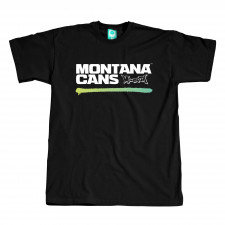 Montana T-Shirts - Typo+Logo Underline Black