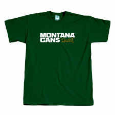 Montana Tričko Typo+Logo Zelené