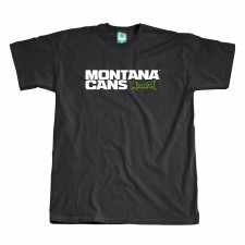 Montana Tričko Typo+Logo Charcoal
